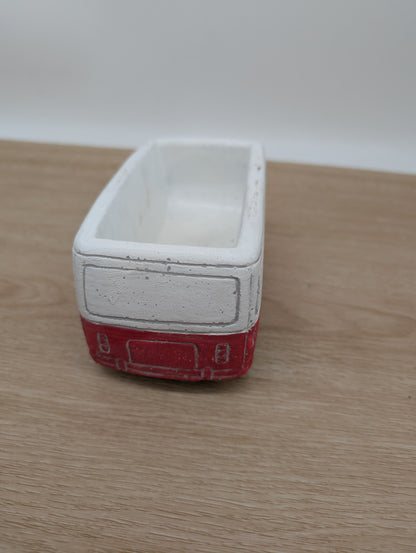 Sass and Belle Campervan cement planter