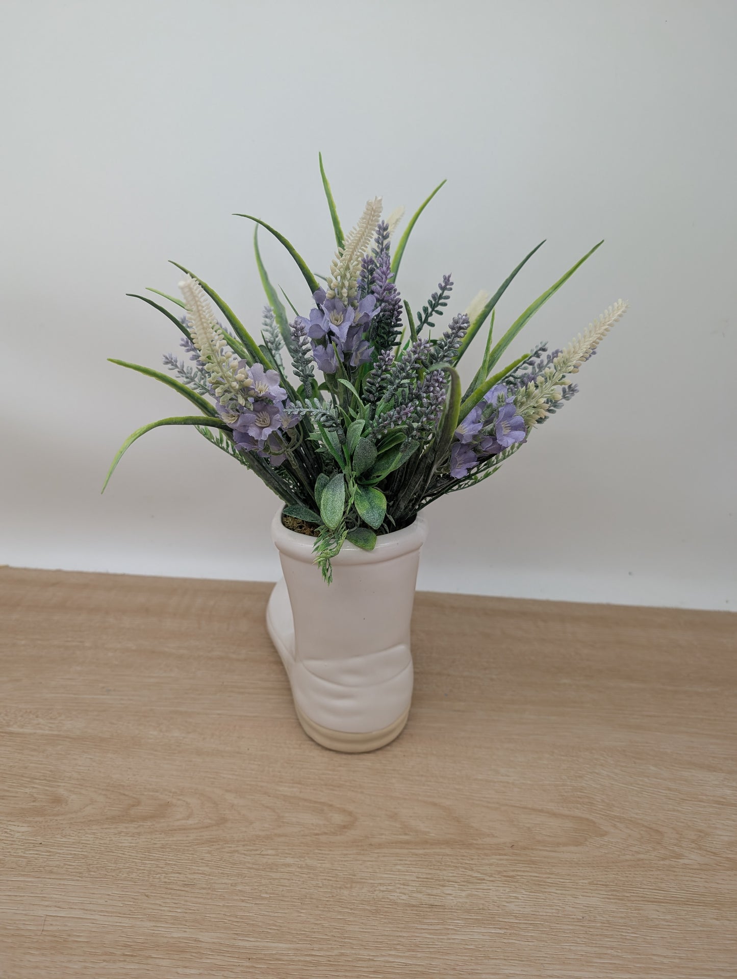 Lavender Wellington Boot Planter
