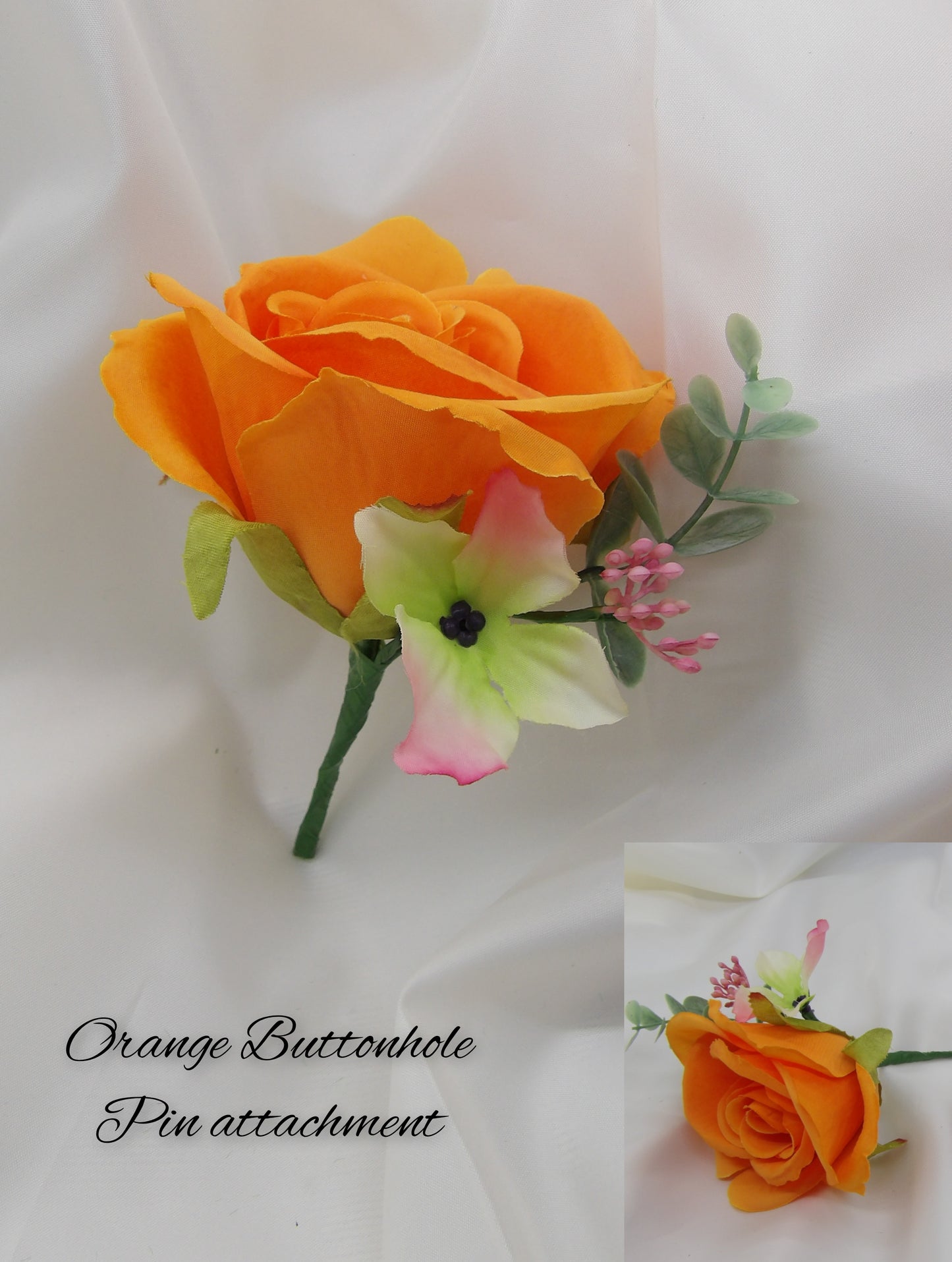 Sunset wedding florals