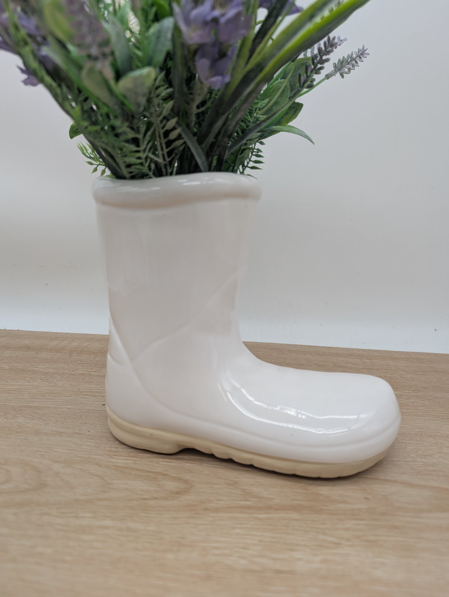 Lavender Wellington Boot Planter