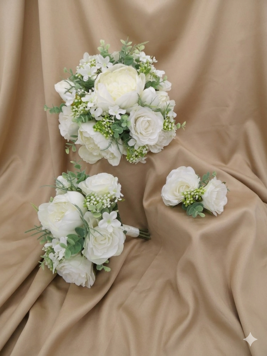 Ivory Wedding Flowers