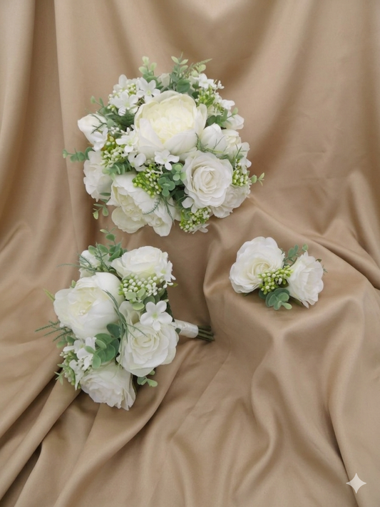 Ivory Wedding Flowers