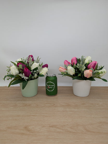 Tulip Pot Arrangement