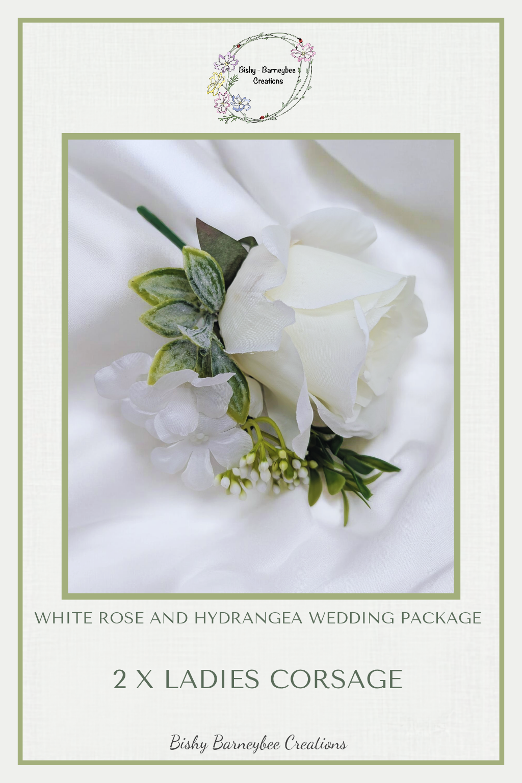 White Rose & Hydrangea Wedding Package