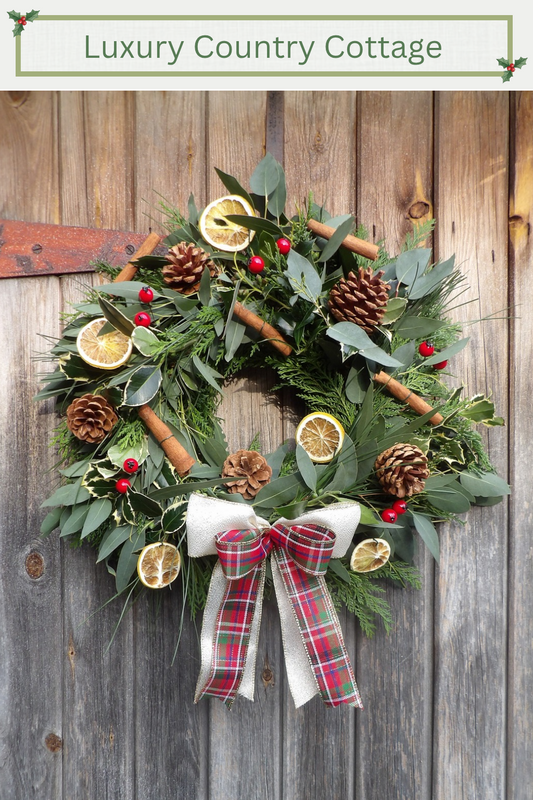 Pre-order Country Cottage Fresh Foliage Wreath Kit