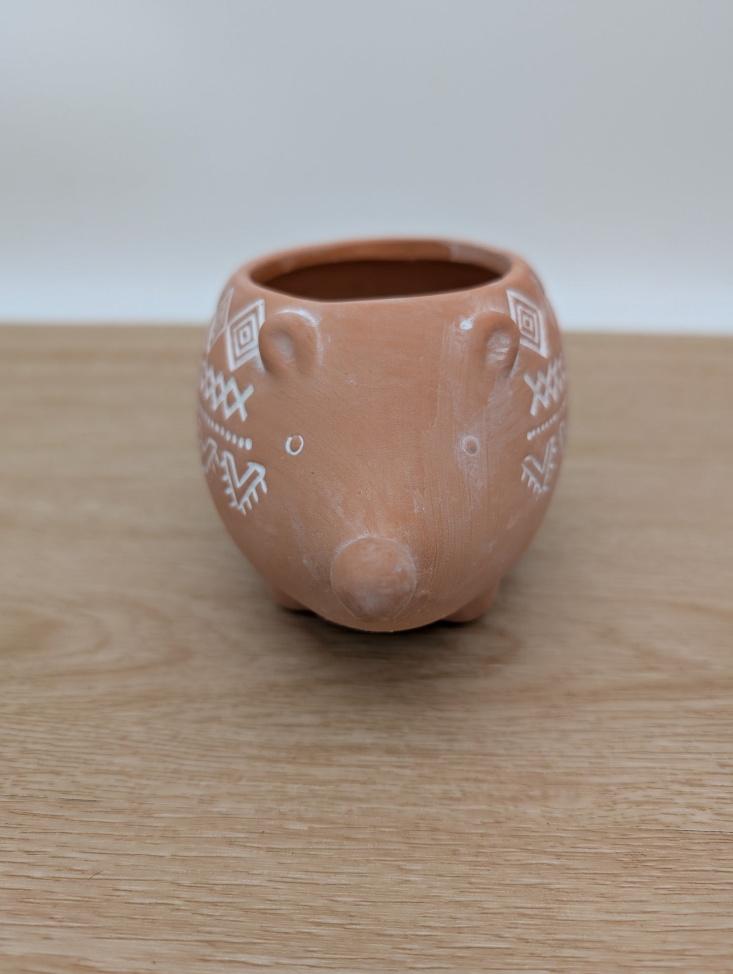 Sass and Belle Hedgehog Terracotta planter