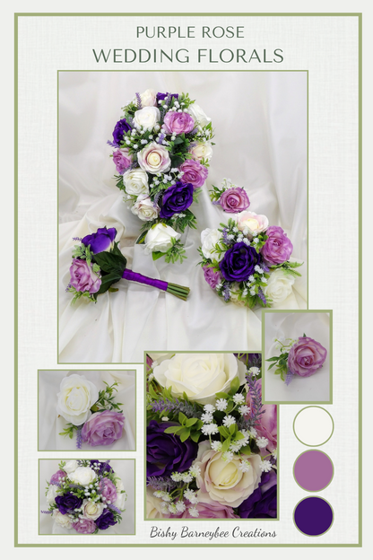 Purple Wedding Flowers