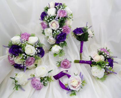 Purple Wedding Flowers