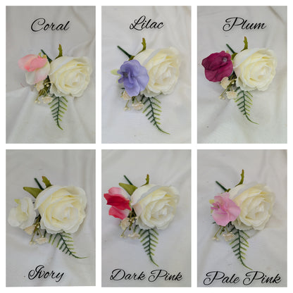 Sweet Pea Bouquet Wedding Flowers